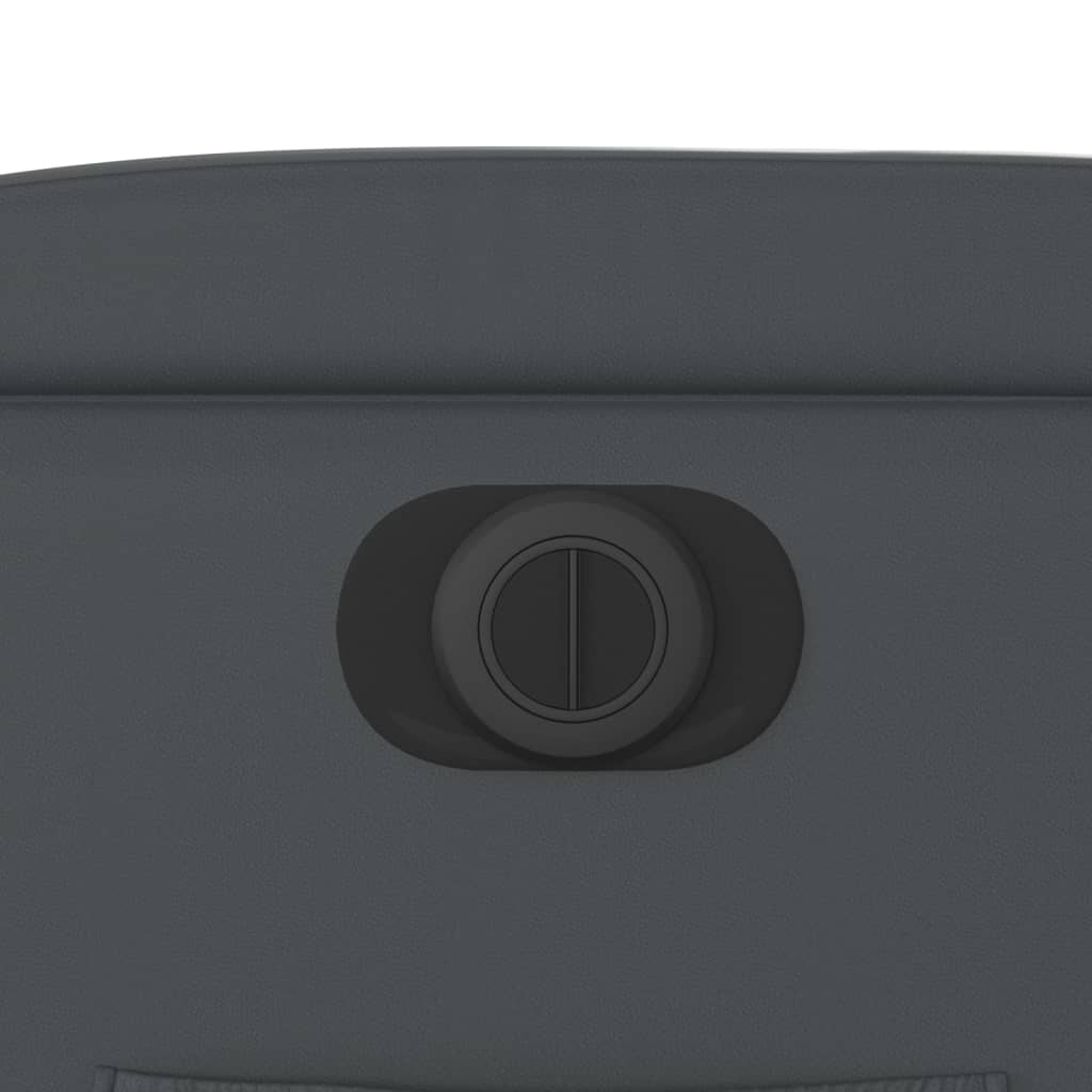 Fauteuil Verstelbaar Elektrisch Kunstleer Grijs