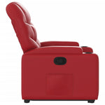 Sta-Op-Stoel Kunstleer Rood