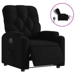 Fauteuil Verstelbaar Elektrisch Stof Zwart