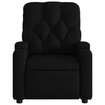 Massagestoel Stof Zwart