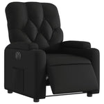 Fauteuil Kunstleer Zwart