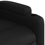 Fauteuil Kunstleer Zwart