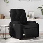 Fauteuil Kunstleer Zwart