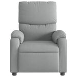 Fauteuil Stof Lichtgrijs