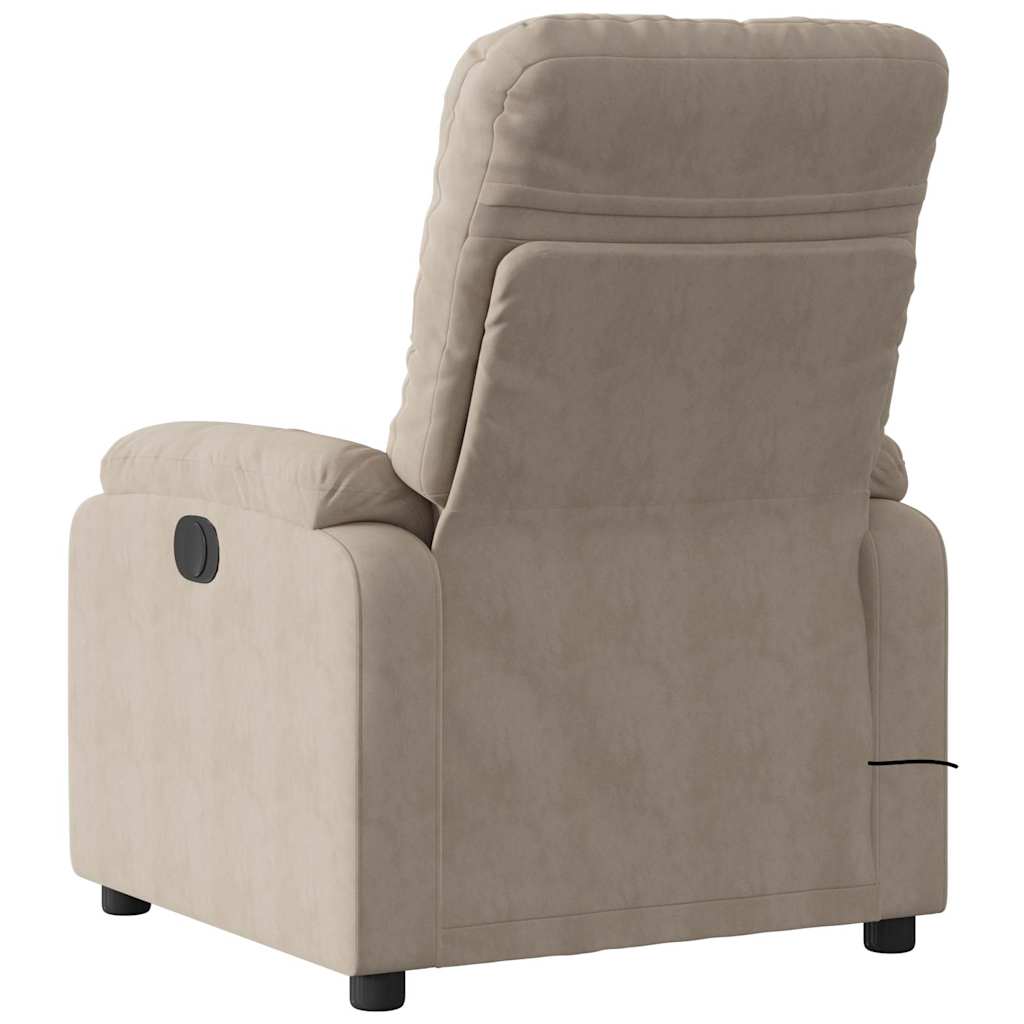 Massagestoel Microvezelstof Taupe