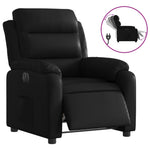 Fauteuil Kunstleer Zwart