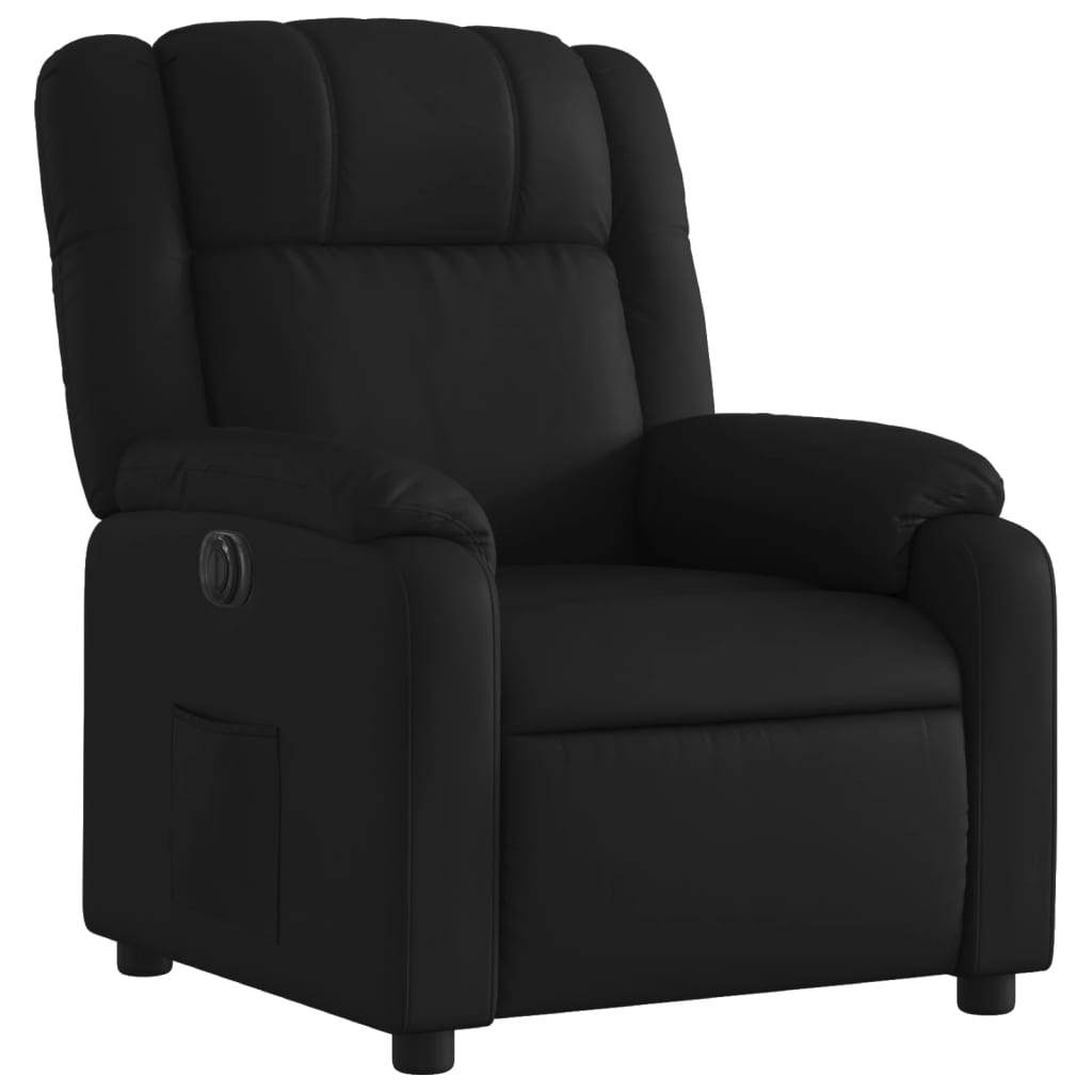 Fauteuil Kunstleer Zwart