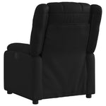 Fauteuil Kunstleer Zwart