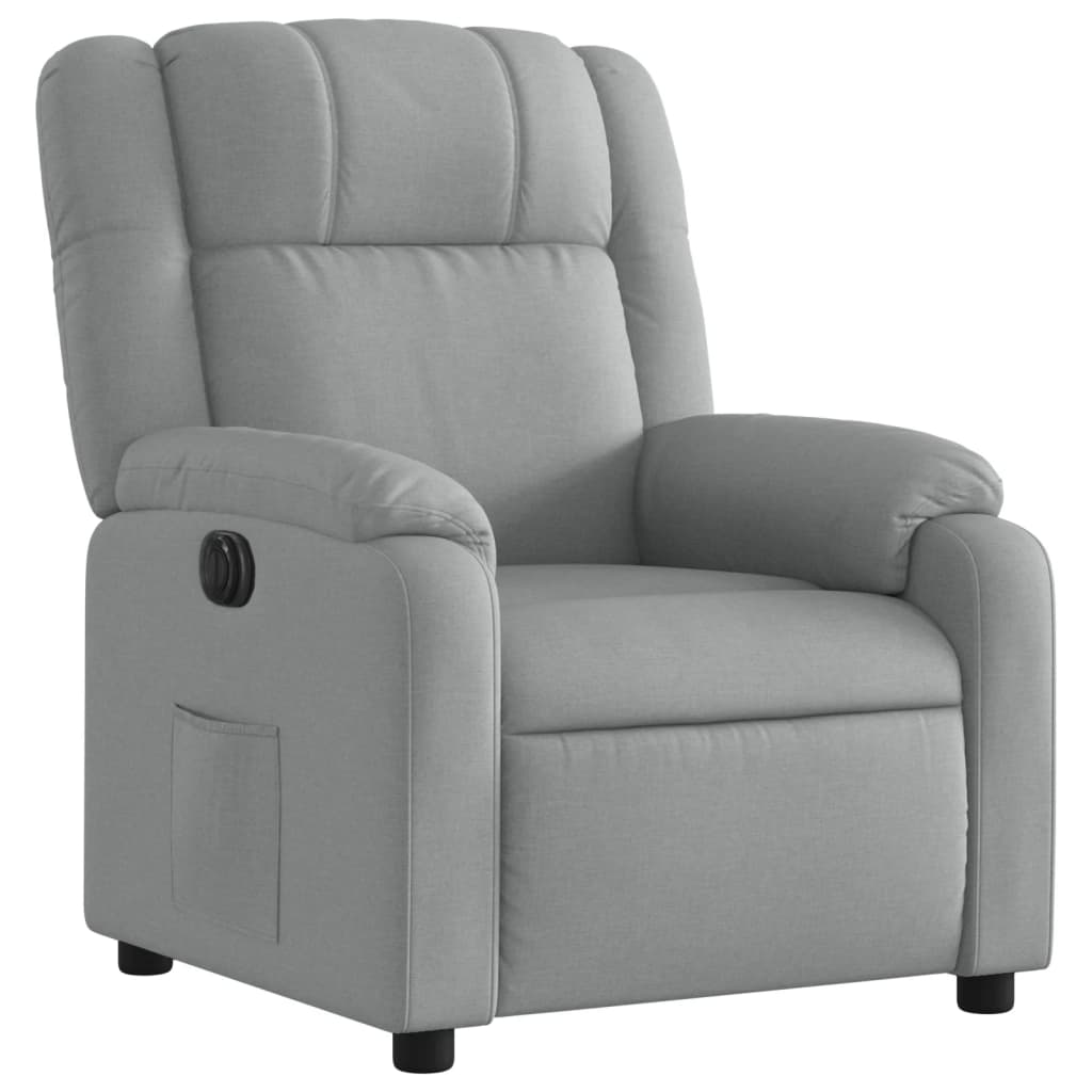 Fauteuil Stof Lichtgrijs