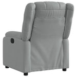 Fauteuil Stof Lichtgrijs