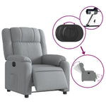 Fauteuil Stof Lichtgrijs