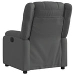 Fauteuil Stof Donkergrijs
