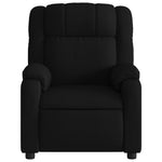 Fauteuil Verstelbaar Elektrisch Stof Zwart