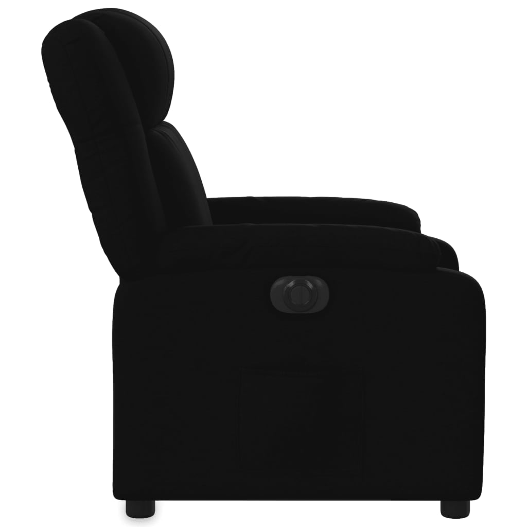 Fauteuil Verstelbaar Elektrisch Stof Zwart