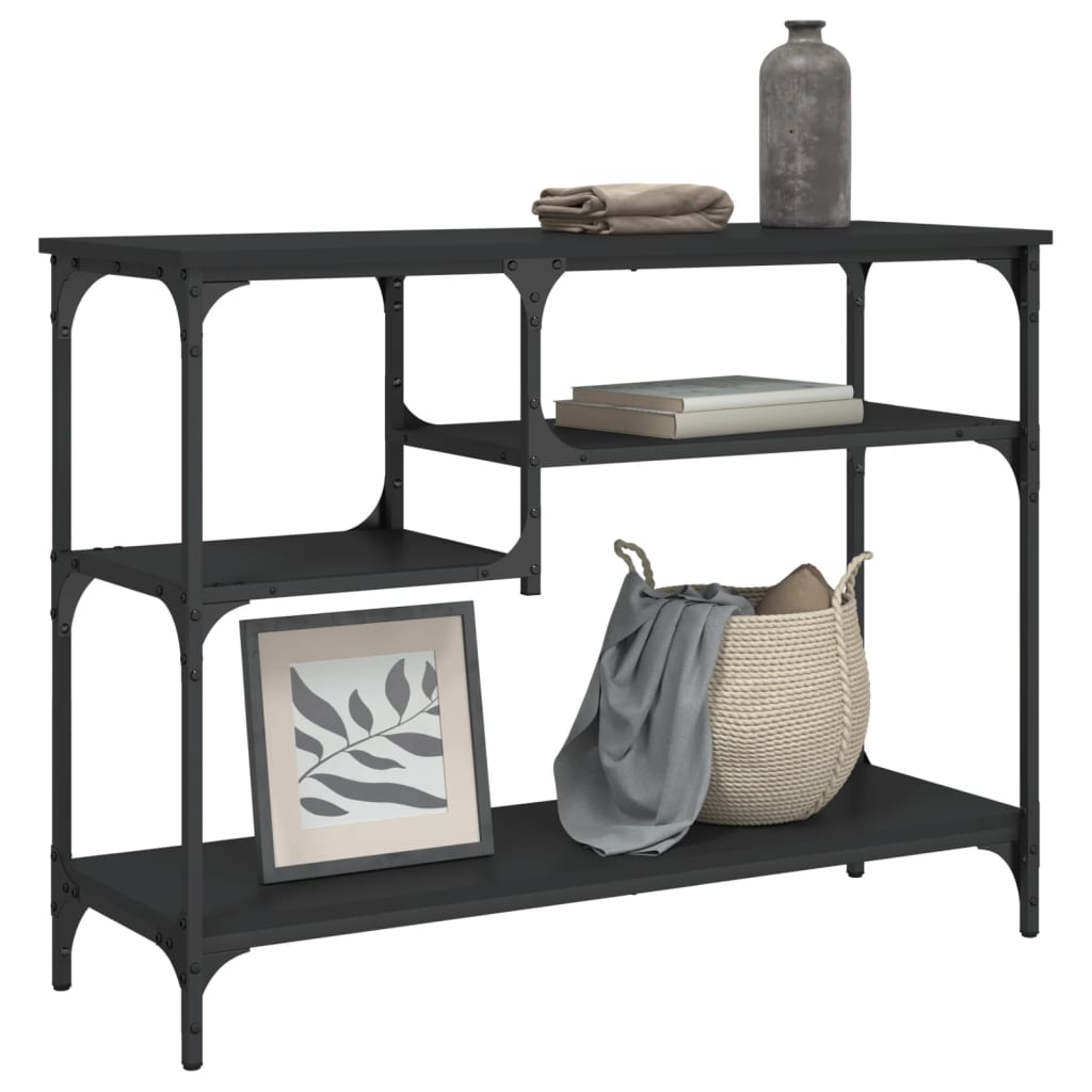 Wandtafel Met Schappen 100X35X75 Cm