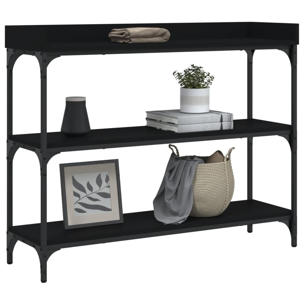 Wandtafel Met Schappen 100X30X80 Cm