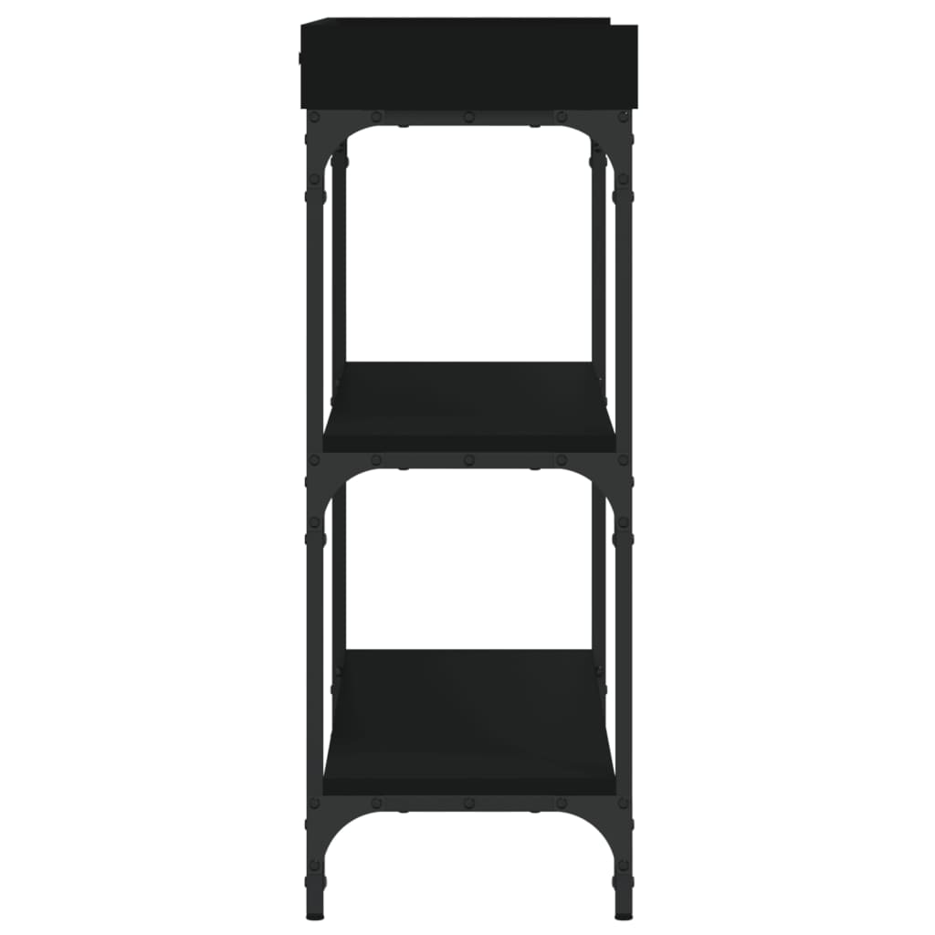 Wandtafel Met Schappen 100X30X80 Cm