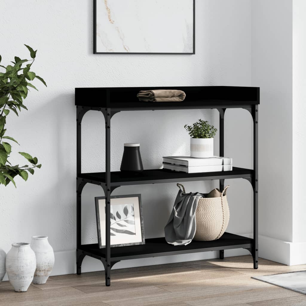 Wandtafel Met Schappen 100X30X80 Cm