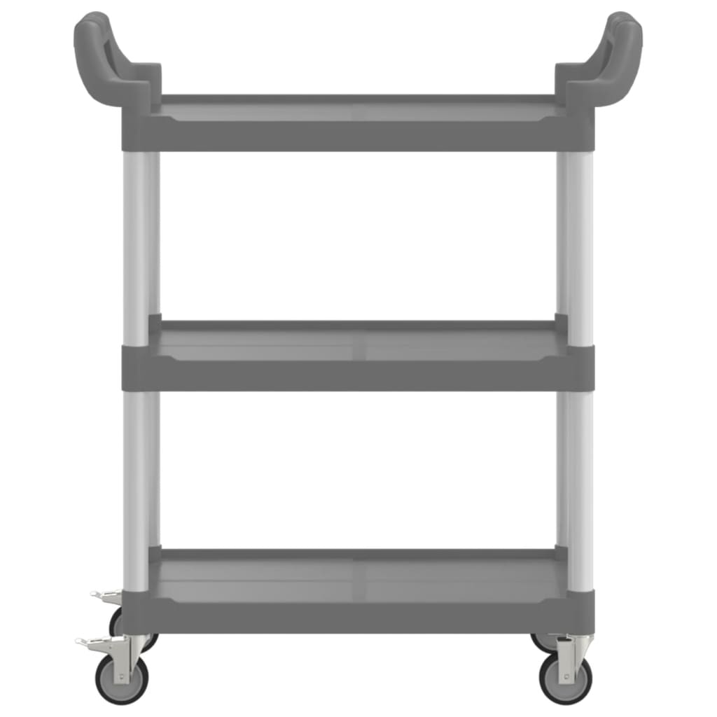 Trolley 3-Laags Aluminium