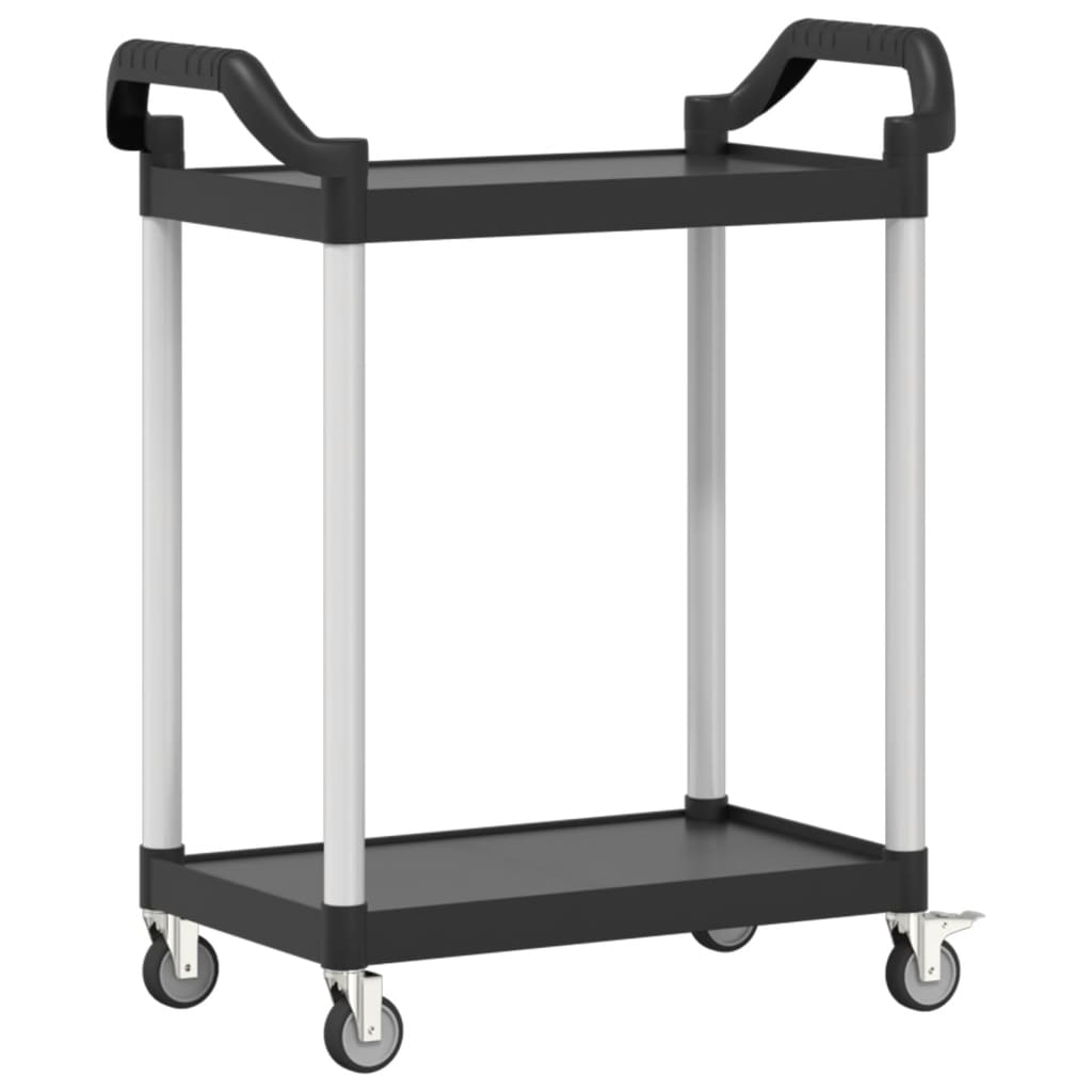 Trolley 2-Laags Aluminium