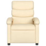 Fauteuil Verstelbaar Stof Kleurig Crème