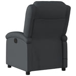 Massagestoel Echt Leer Zwart