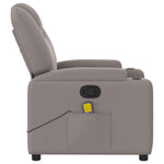 Massagestoel Verstelbaar Stof Taupe