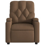 Fauteuil Verstelbaar Stof Bruin