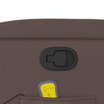 Massagestoel Verstelbaar Kunstleer Bruin