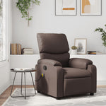 Fauteuil Verstelbaar Kunstleer Bruin
