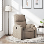 Massagestoel Microvezelstof Taupe