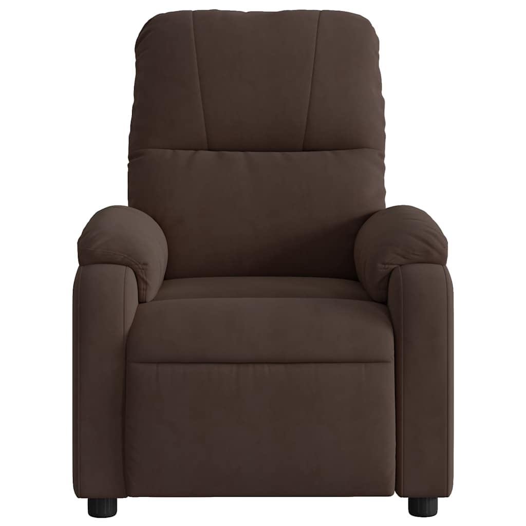 Massagestoel Microvezelstof Bruin