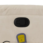 Massagestoel Microvezelstof Beige