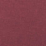 Massagestoel Verstelbaar Stof Wijnrood