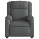 Fauteuil Verstelbaar Stof Donkergrijs