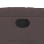 Fauteuil Verstelbaar Stof Donkerbruin