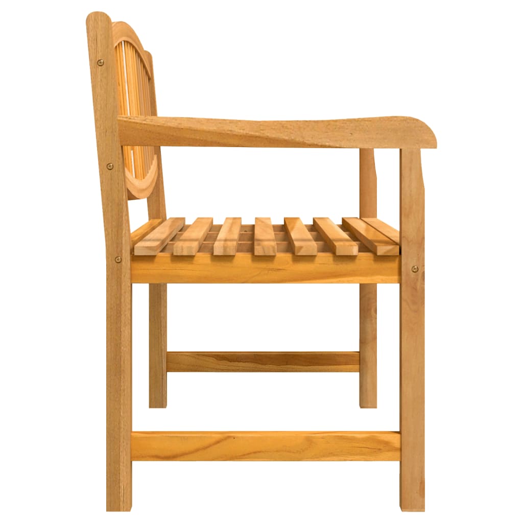 3-Delige Tuinset Massief Teakhout