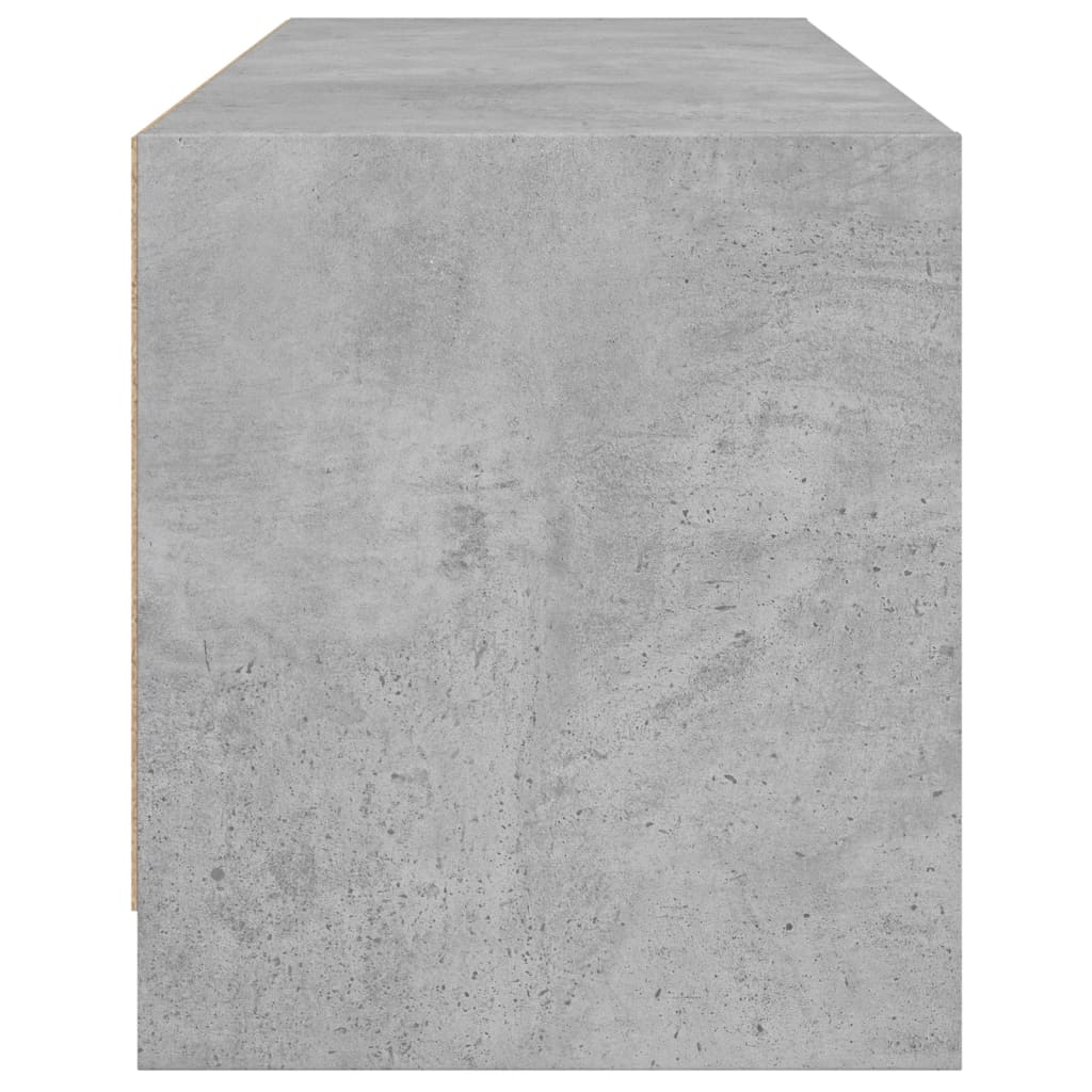 Tv-Meubel Met Glazen Deuren 02X37X42 Cm