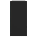 Bijzetkast Met Glazen Deuren 68X37X75,5 Cm