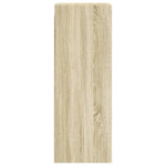 Wandkast Met Glazen Deuren 35X37X100 Cm Kleurig