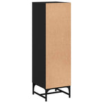 Hoge Kast Met Glazen Deuren 35X37X120 Cm