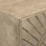 Ladekastje 55X30X76 Cm Massief Mangohout En Ijzer