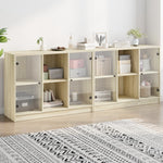 Boekenkast Met Deuren Hout