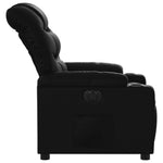 Fauteuil Kunstleer Zwart
