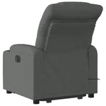Sta-Op-Massagestoel Stof Donkergrijs
