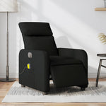 Massagestoel Stof Zwart