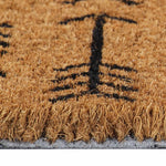 Deurmat 40X60 Cm Getufte Kokosvezel Naturel