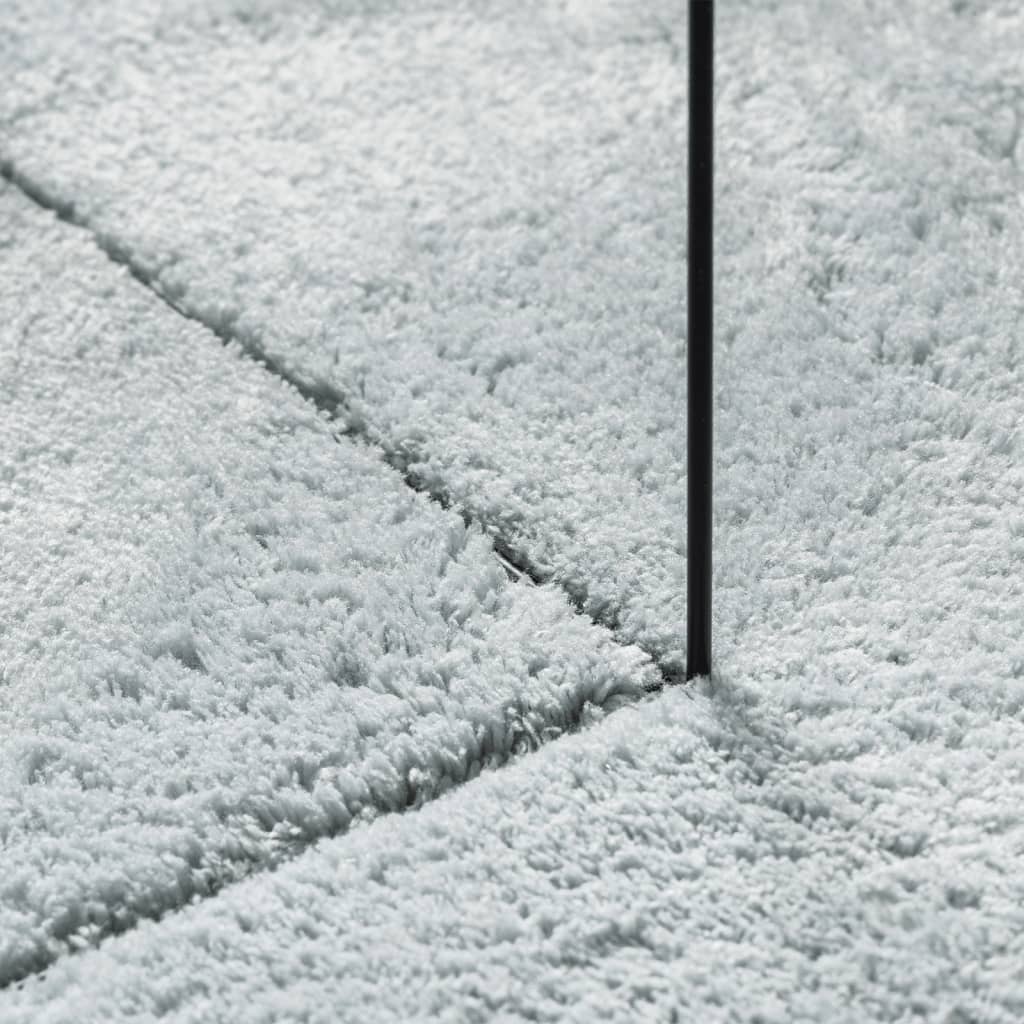 Vloerkleed Huarte Laagpolig Zacht Wasbaar Blauw