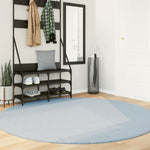 Vloerkleed Huarte Laagpolig Zacht Wasbaar Blauw