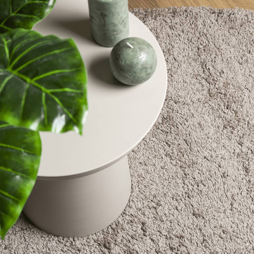 Vloerkleed Pamplona Shaggy Hoogpolig Modern Beige